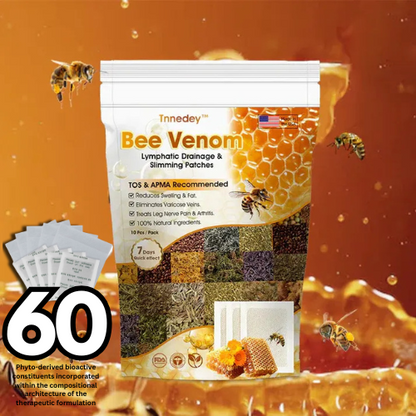 Bee Venom Lymphatic Drainage & Slimming Foot Patches 🌿👣 (BUY 1 GET 1 FREE)